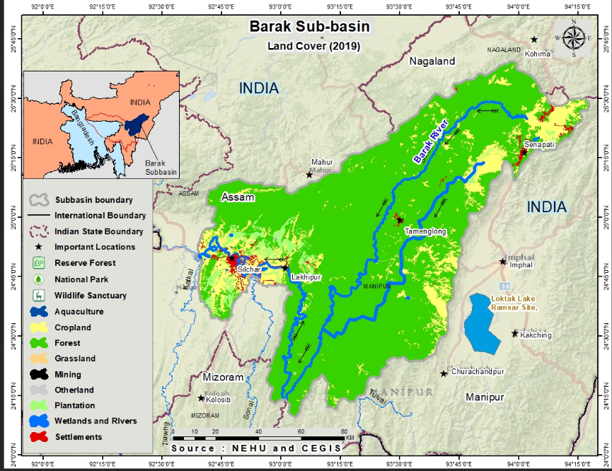 Develop Meghna Basin Land Use and Water Resources Atlas IORA