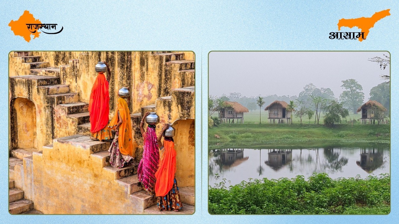 The Geography of Water: What Rajasthan and Assam Teach Us About Adaptation